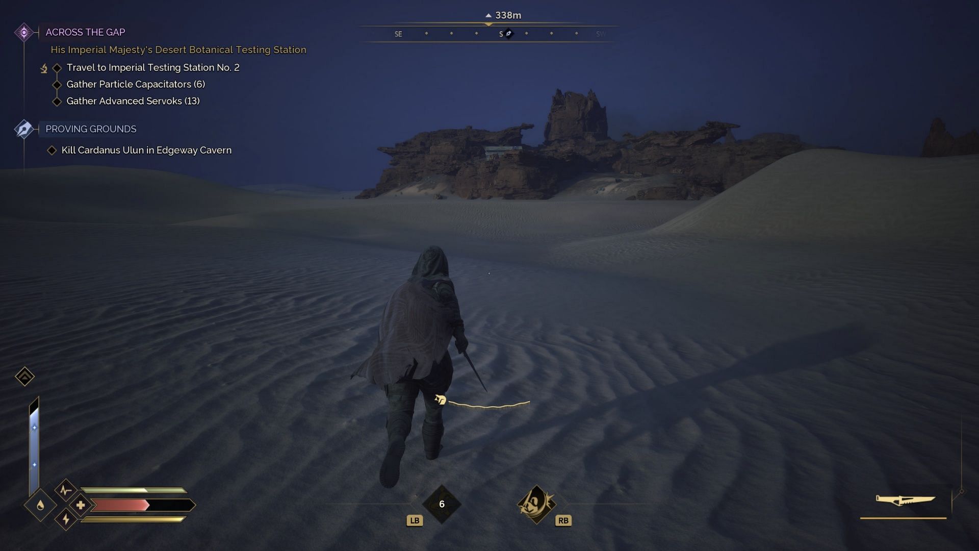 If you can, do travel at night, or stick to the shadows whenever possible (Image via Funcom)